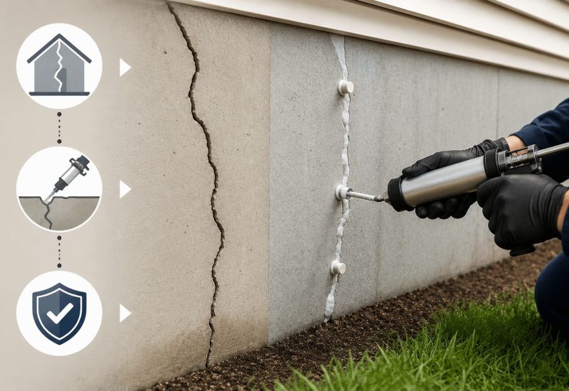 Foundation Crack Repair Bracebridge