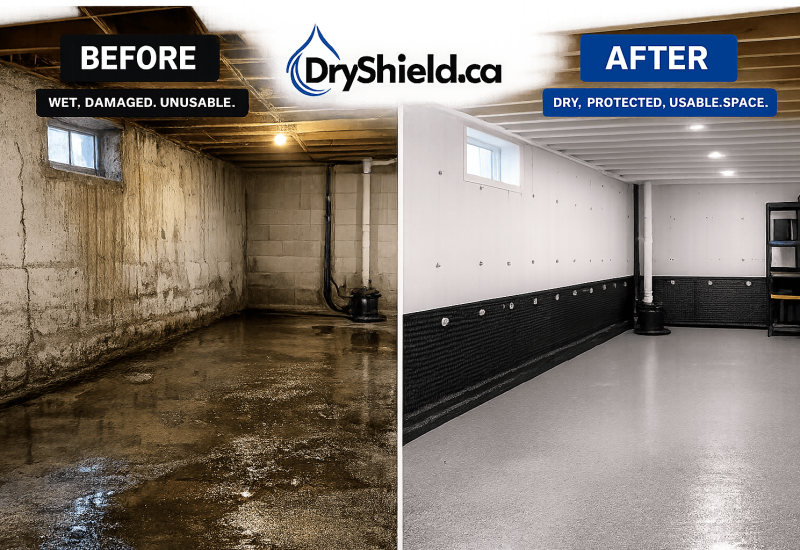 Dryshield-Basement-Waterproofing-Before-After-Bracebridge-800x550
