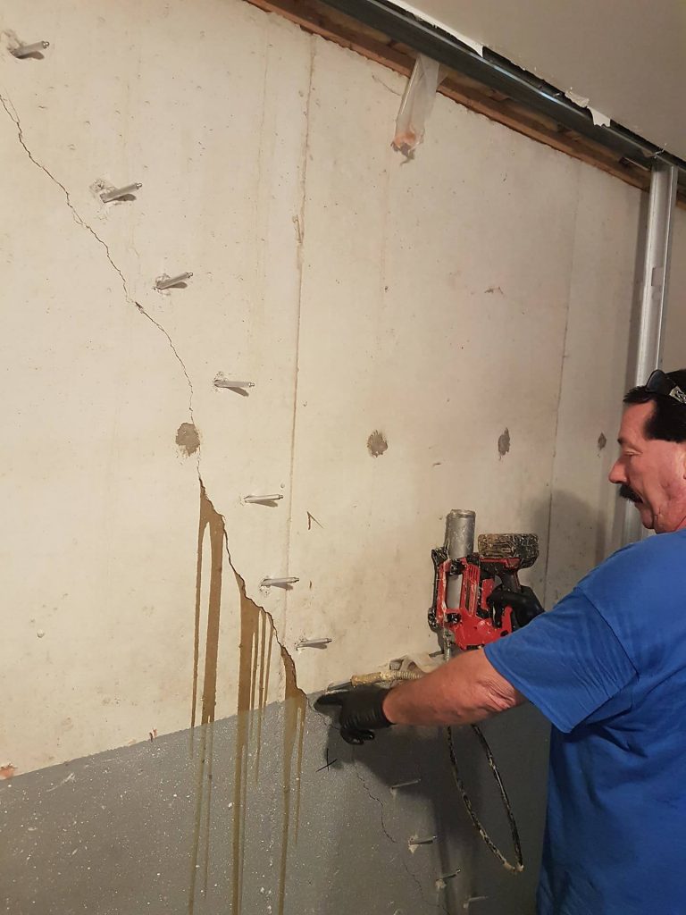Dryshield Waterproofing -Crack Injection Basement Waterproofing