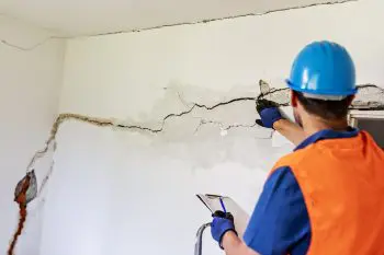 Basement Crack Injection Deposit