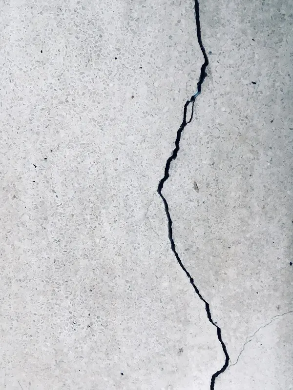 Broken marble texture
