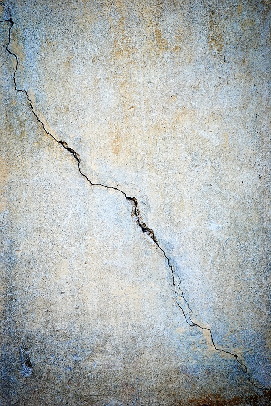 Old concrete cracked wall texture