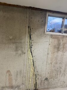 Basement Crack Injection