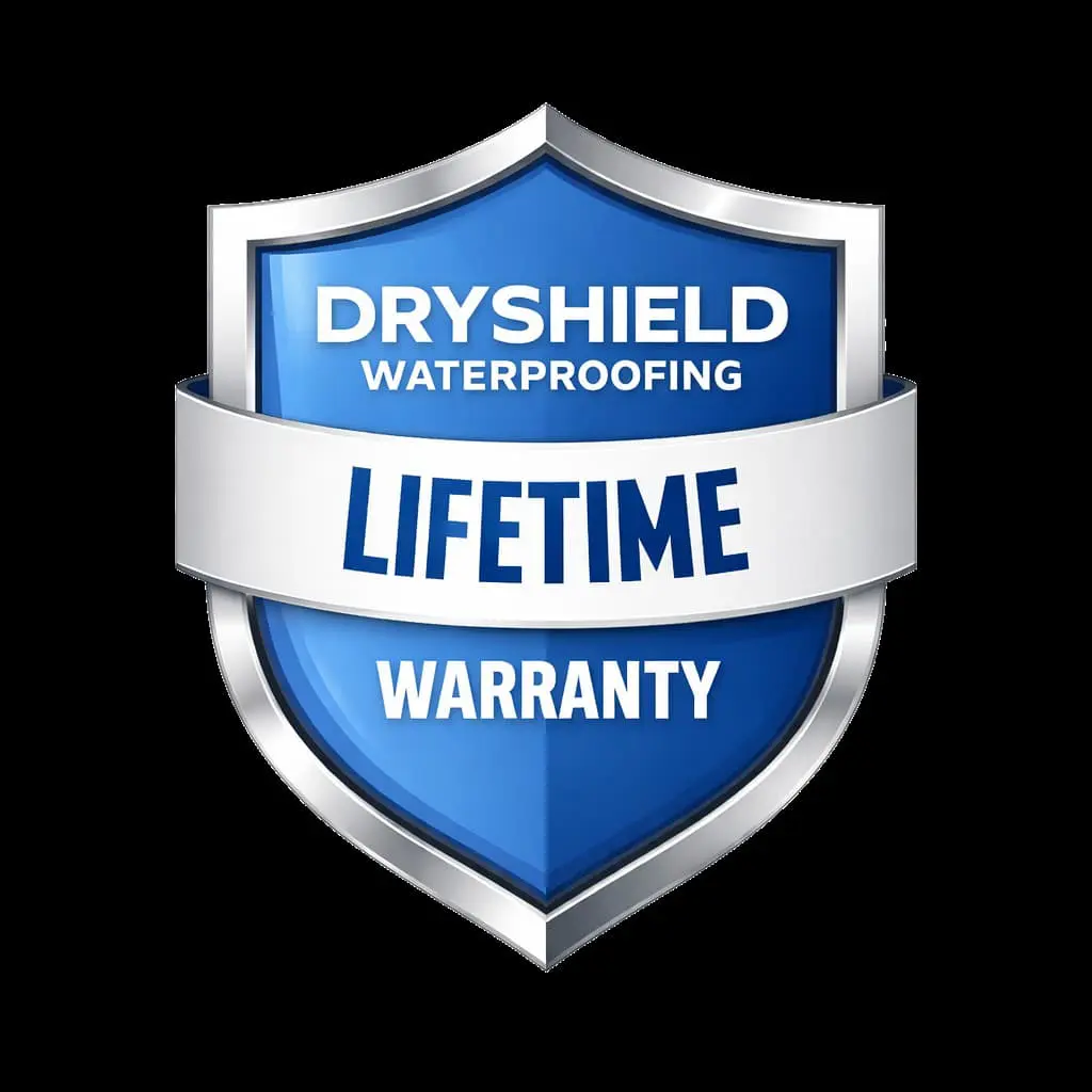 Dryshield Lifetime Transferable Warranty for perimeter water solutions